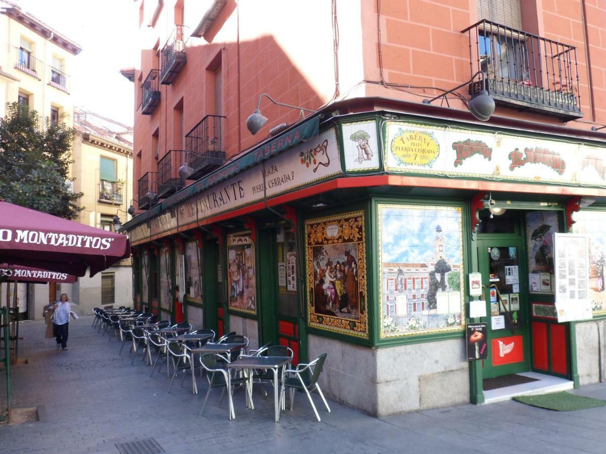 Ferienwohnung Los Ventanales Plaza Mayor Madrid Exterior foto