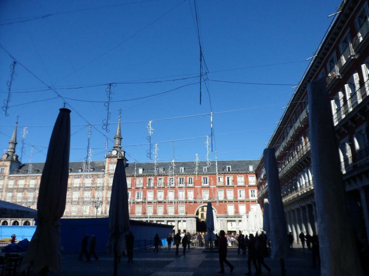 Ferienwohnung Los Ventanales Plaza Mayor Madrid Exterior foto