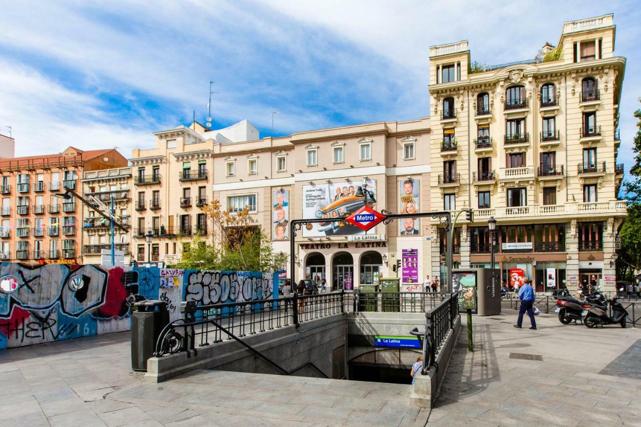 Ferienwohnung Los Ventanales Plaza Mayor Madrid Exterior foto